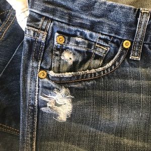 7 Jeans 👖 Size 27 women’s designer faded and worn